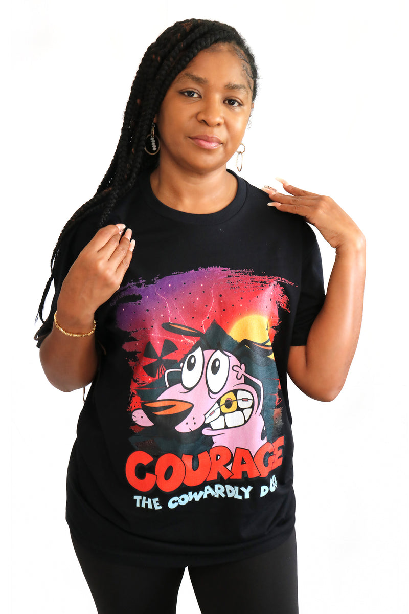 Courage The Cowardly Dog T-shirt– Shopky